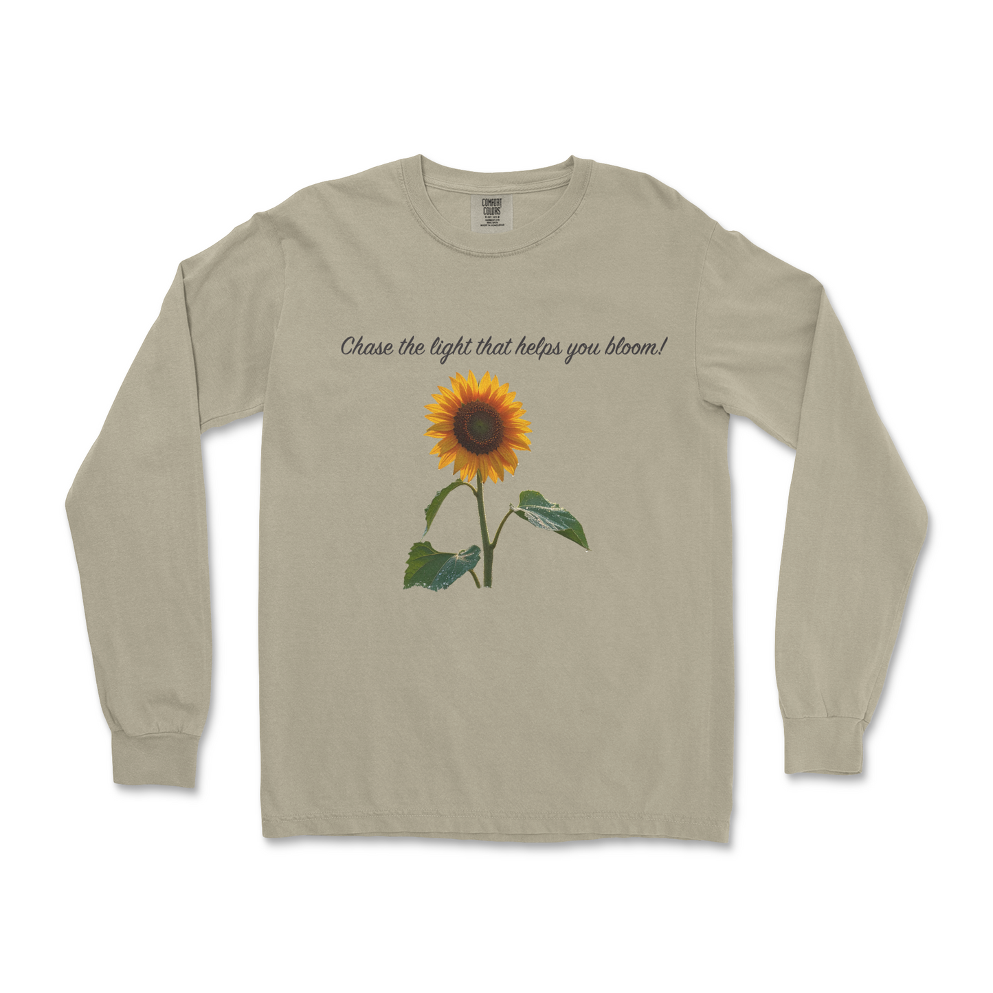 Chase the Light Sunflower Tee - Comfort Colors