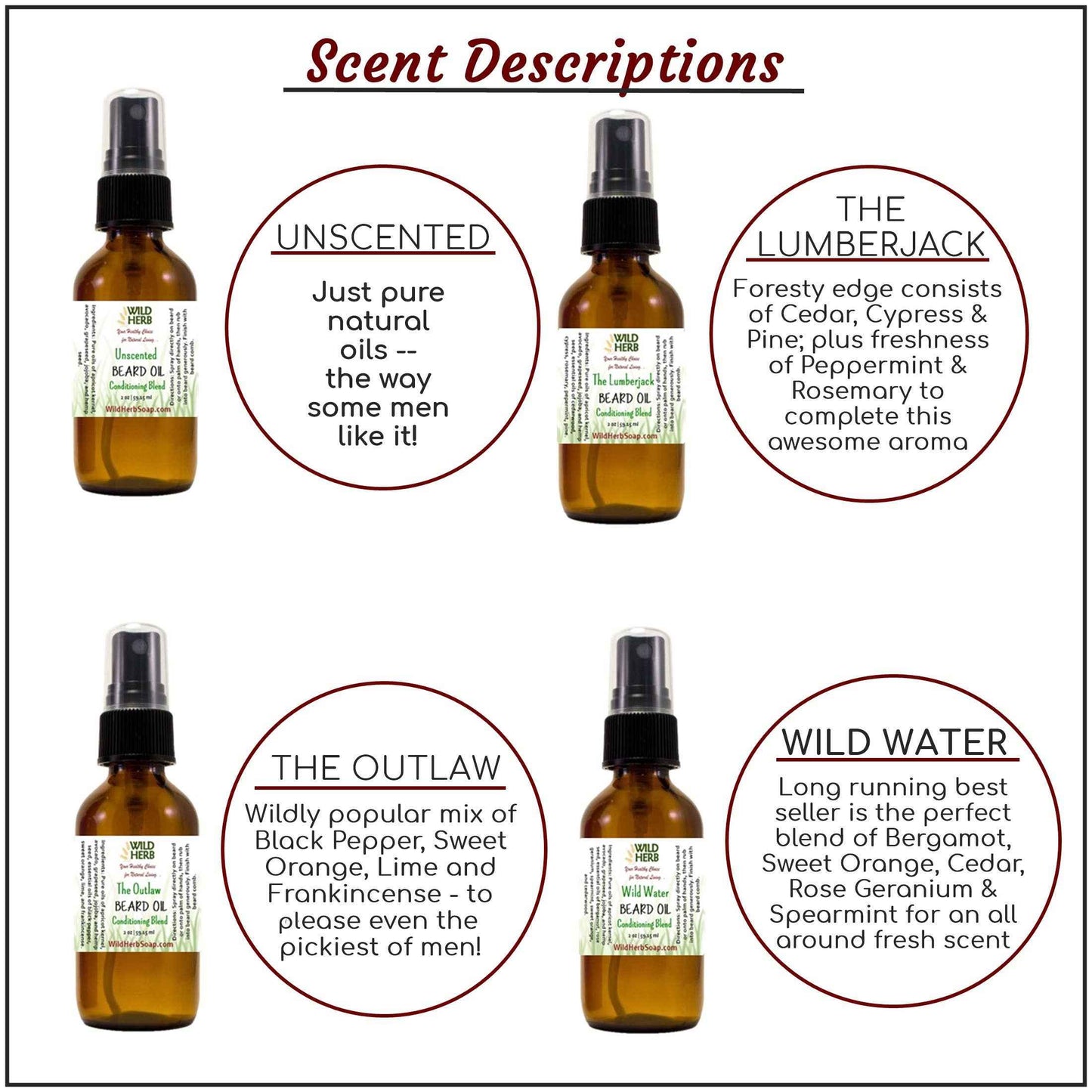 Conditioning Beard Oil for Men |Pure Natural High Grade Oils: The Lumberjack