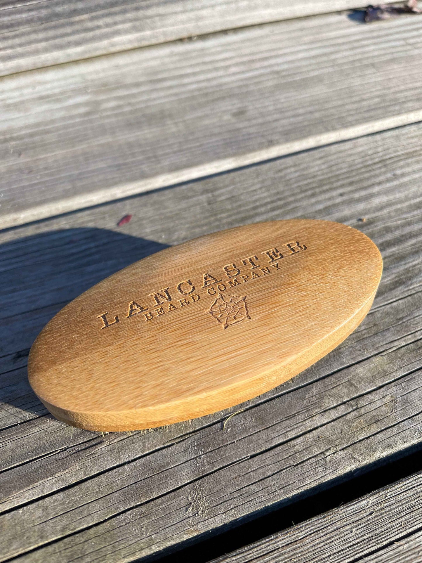 Lancaster Beard Company - Branded Bamboo Beard Brush