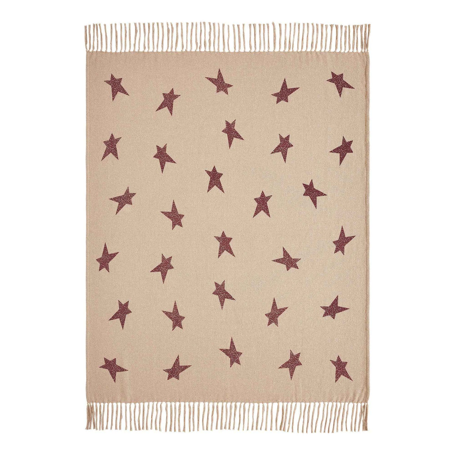 Gable Primitive Star Woven Throw 50x60