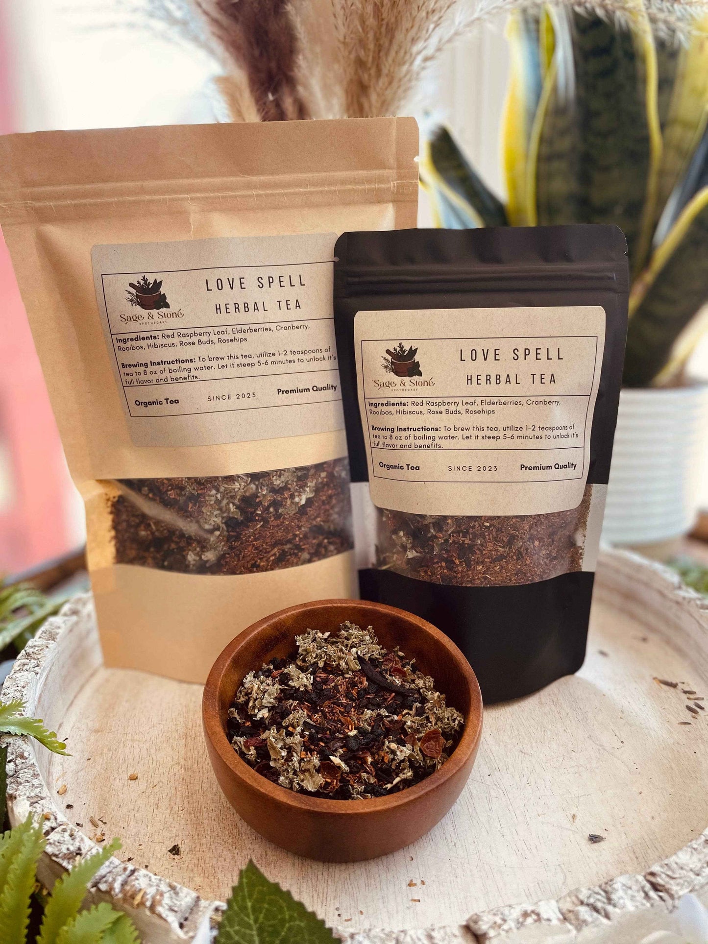 Sage & Stone Apothecary - Love Spell Herbal Tea: 1.5oz