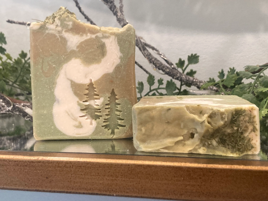 Maine White Pine Soap Bar | Vegan Shea Butter | Bare Natural Soap Co