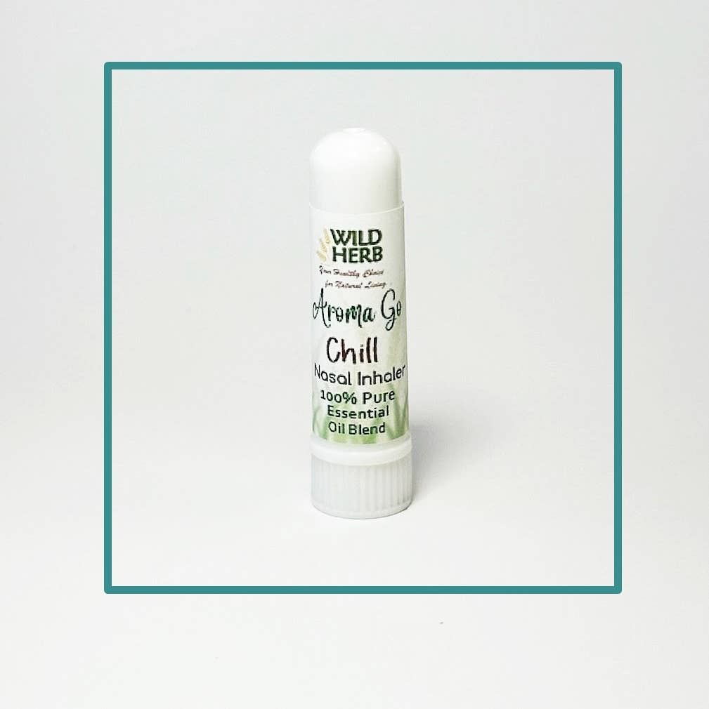 Chill Nasal Inhaler | Pure Essential Oil Aromatherapy - 3 Feathers Design and Graphics & 3 Feathers Mercantile