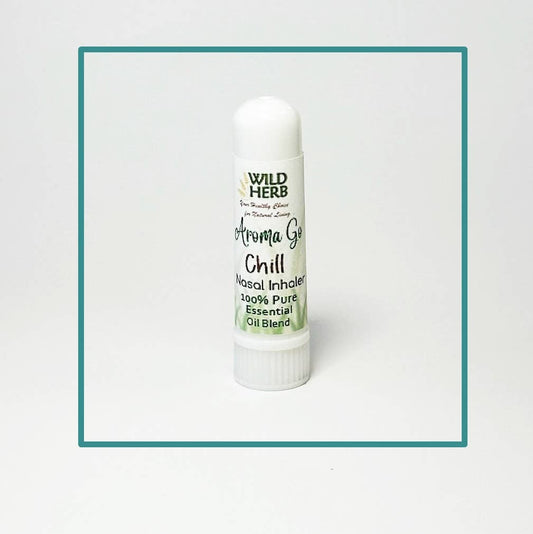 Chill Nasal Inhaler | Pure Essential Oil Aromatherapy - 3 Feathers Design and Graphics & 3 Feathers Mercantile