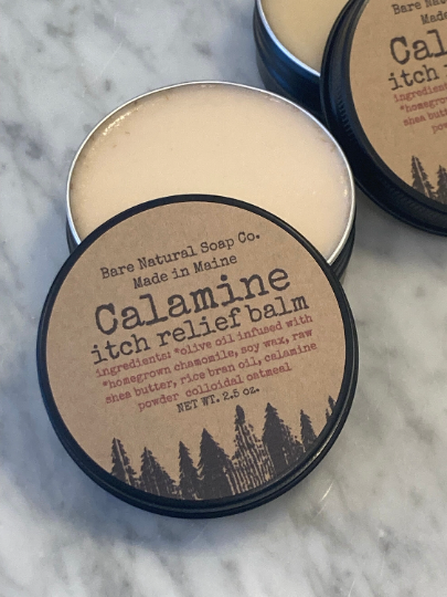 Calamine Anti-Itch Balm | Natural Itch Relief | Bare Natural Soap Co