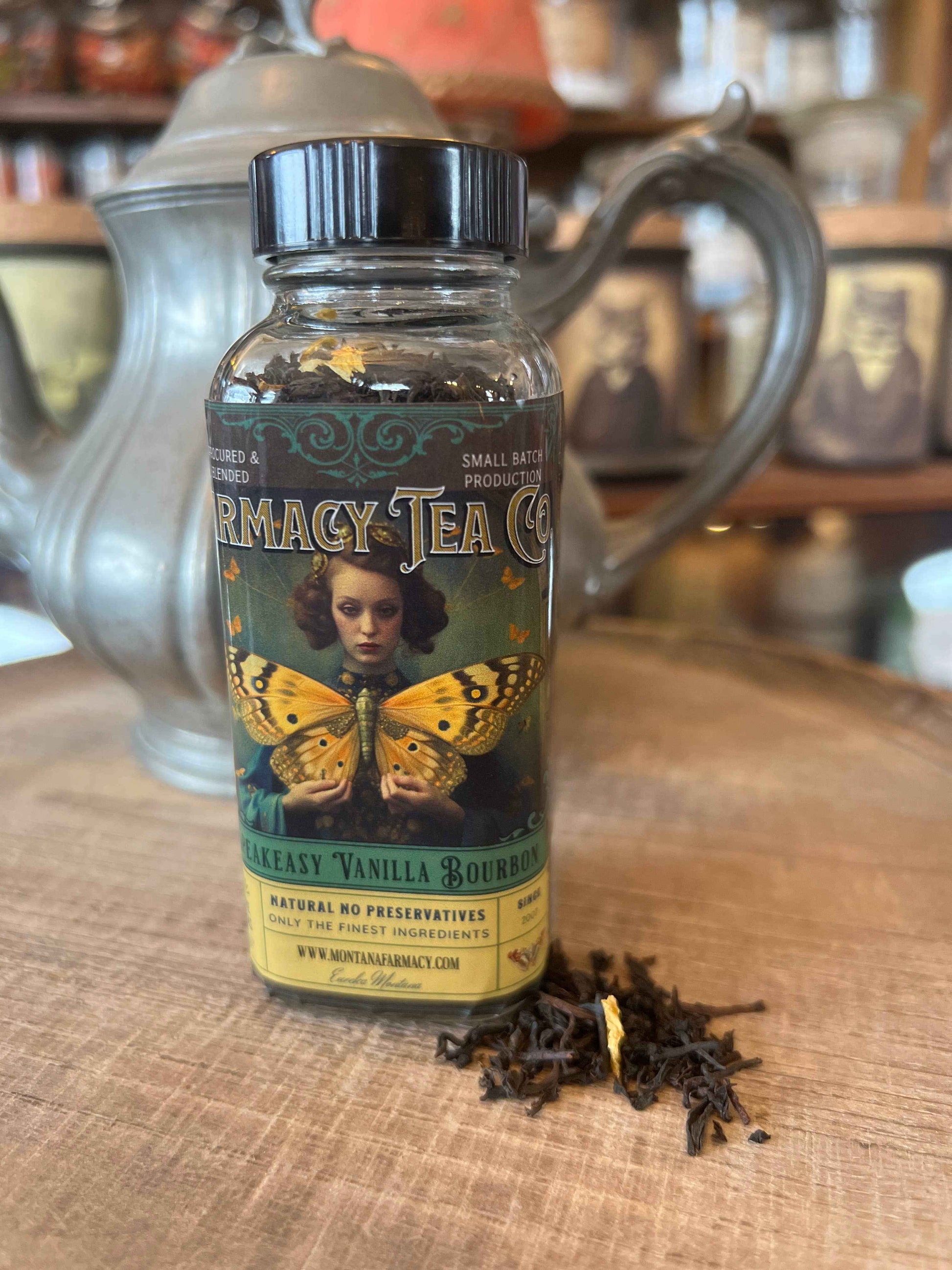 Montana Farmacy - Speakeasy Tea Vanilla Bourbon deep black tea