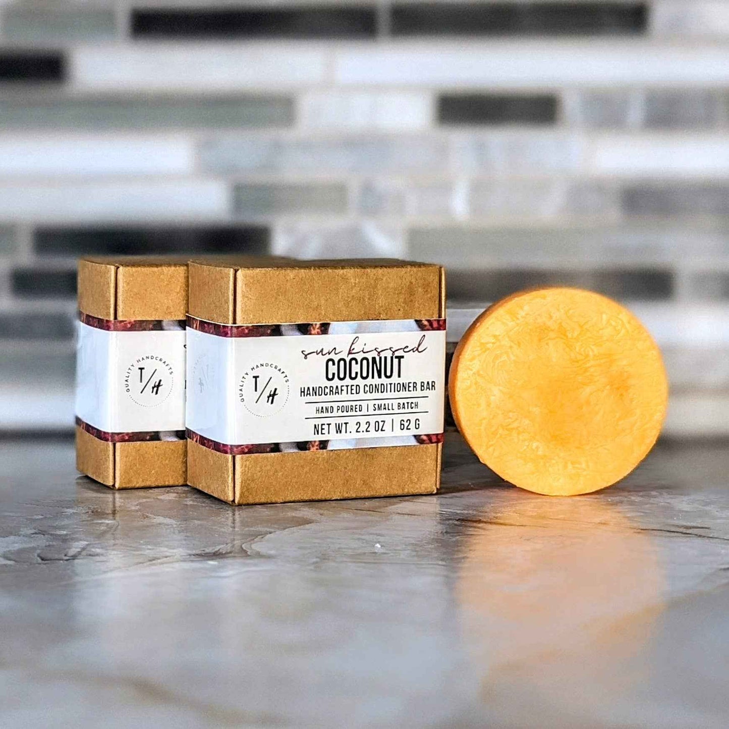Toliver's Handmade - Solid Conditioner Bar - 1.8 oz - Wholesale or White Label: All Natural Italian Bergamot Neroli / Labeled