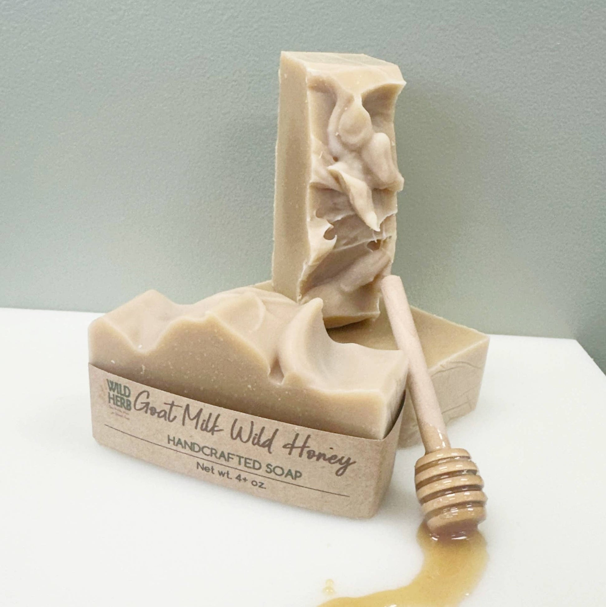 Goat Milk & Honey | Creamy Natural Soap Bar Nut Free Product - 3 Feathers Design and Graphics & 3 Feathers Mercantile
