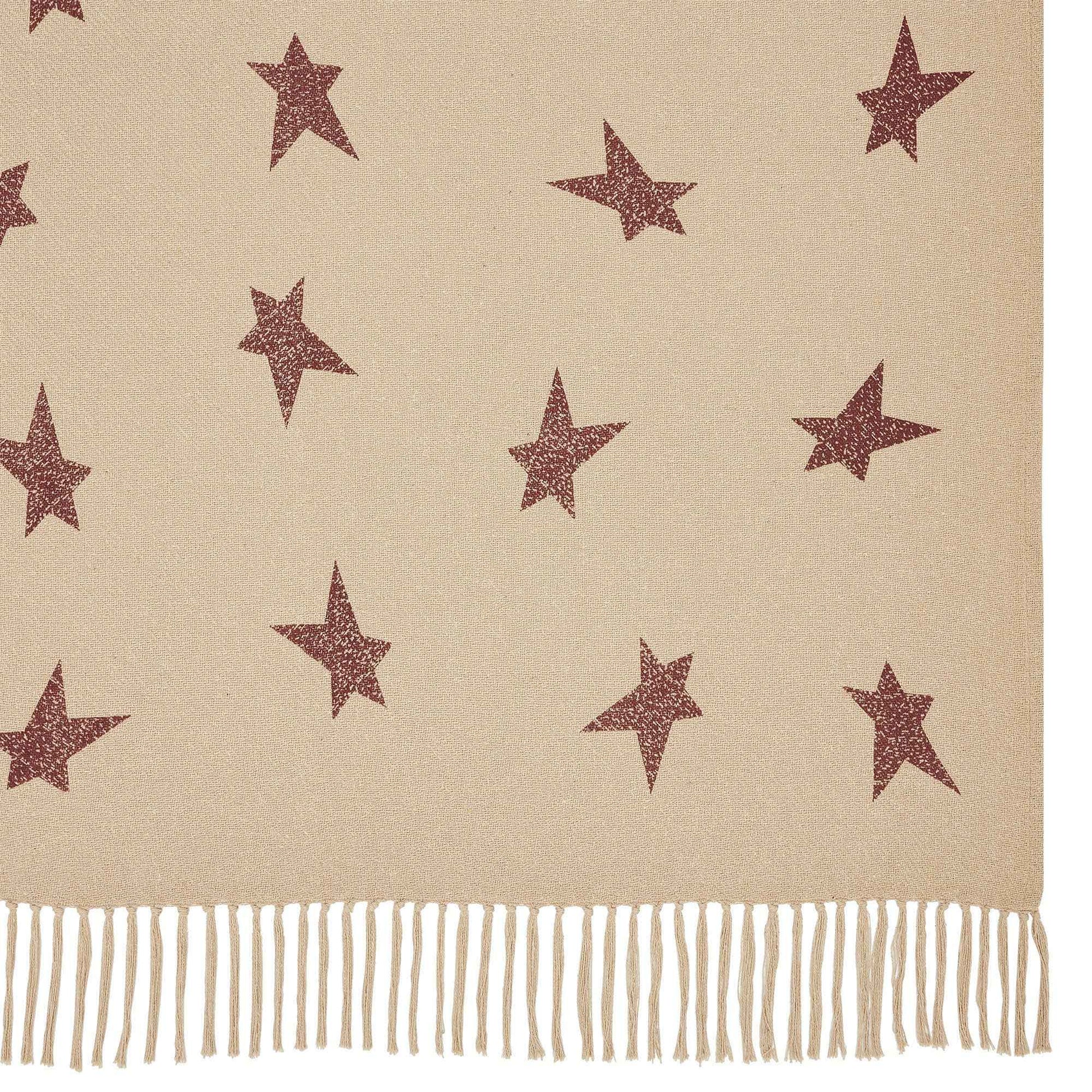 Gable Primitive Star Woven Throw 50x60