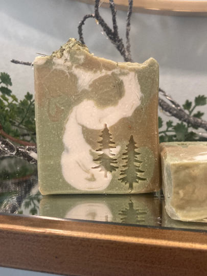 Maine White Pine Soap Bar | Vegan Shea Butter | Bare Natural Soap Co