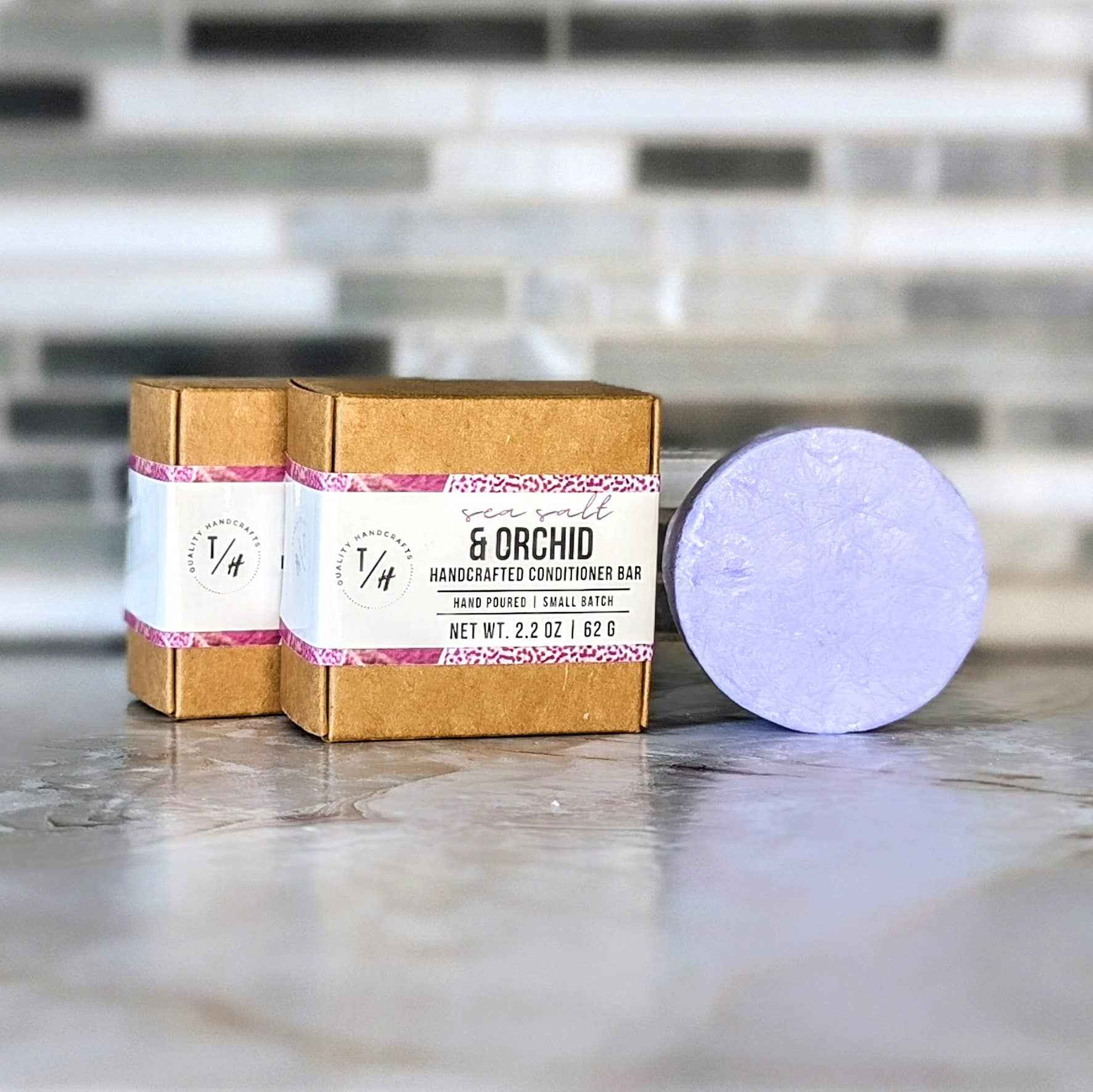 Toliver's Handmade - Solid Conditioner Bar - 1.8 oz - Wholesale or White Label: All Natural Italian Bergamot Neroli / Labeled