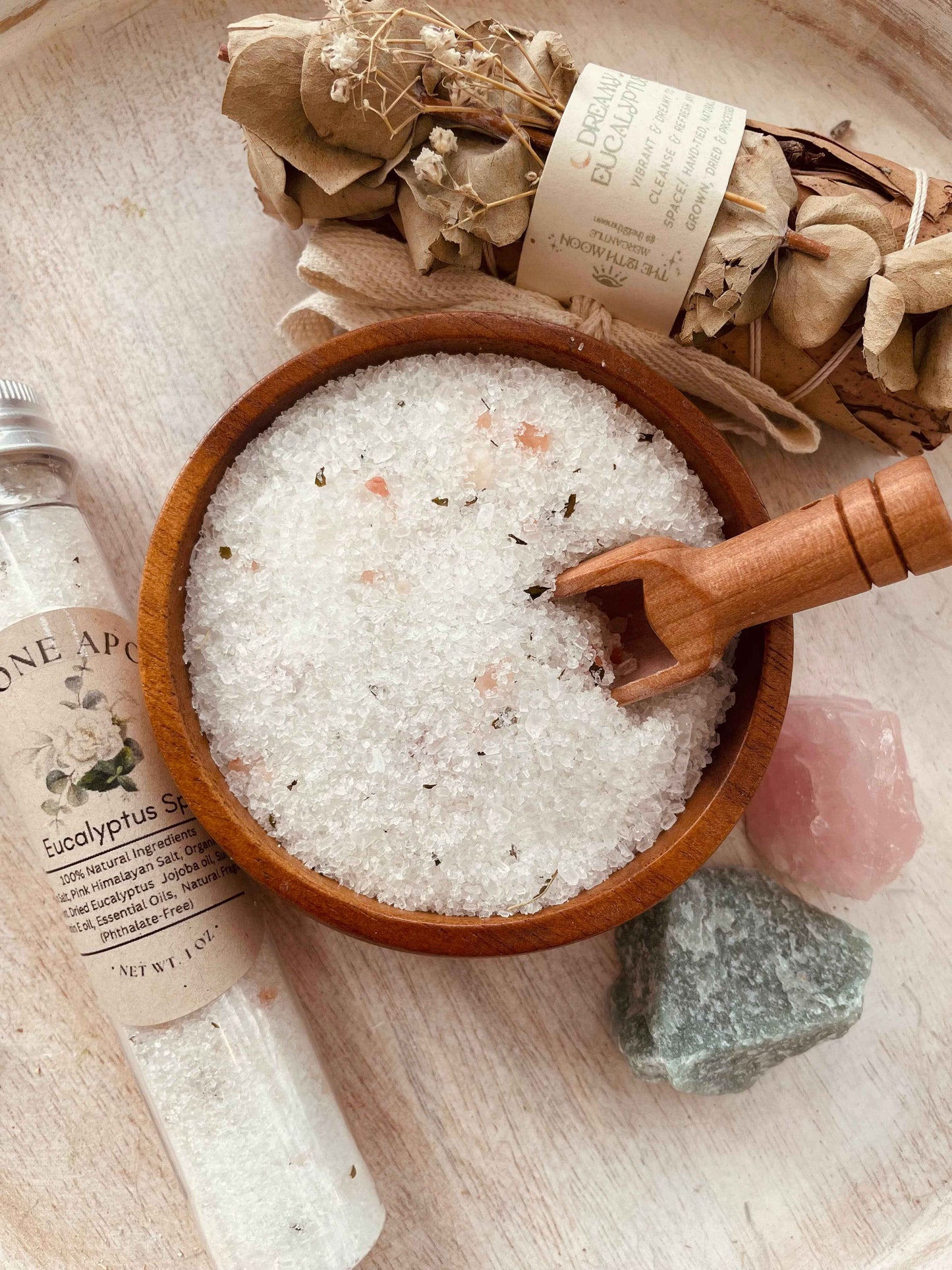 Sage & Stone Apothecary - Eucalyptus Spa Herbal Bath Salt Tubes