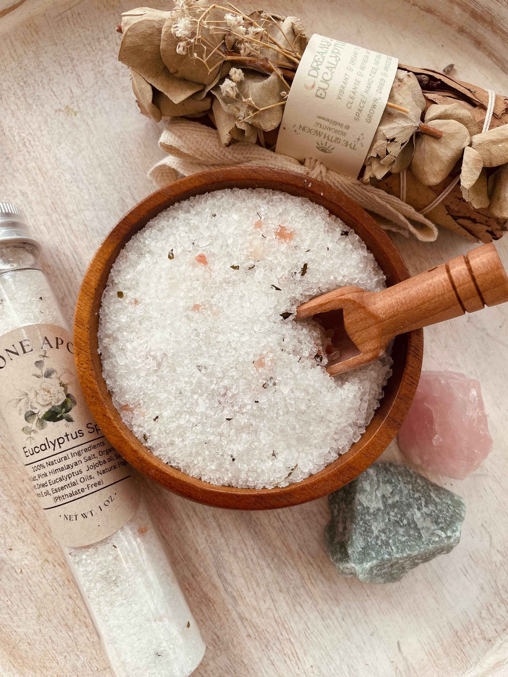Sage & Stone Apothecary - Eucalyptus Spa Herbal Bath Salt Tubes