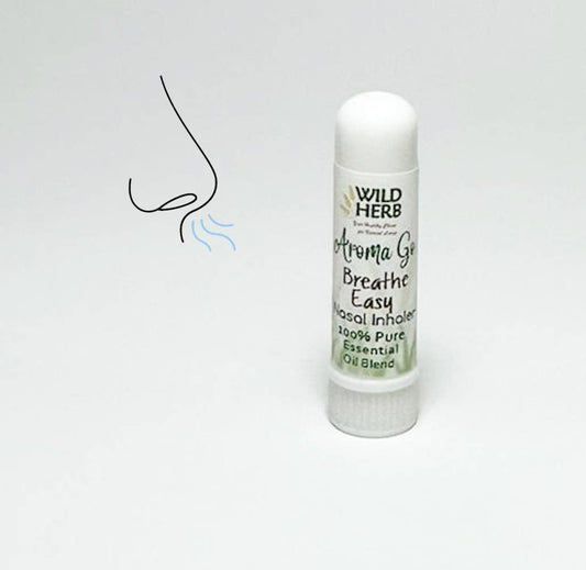 Breathe Easy Nasal Inhaler | Pure Essential Oil Aromatherapy - 3 Feathers Design and Graphics & 3 Feathers Mercantile