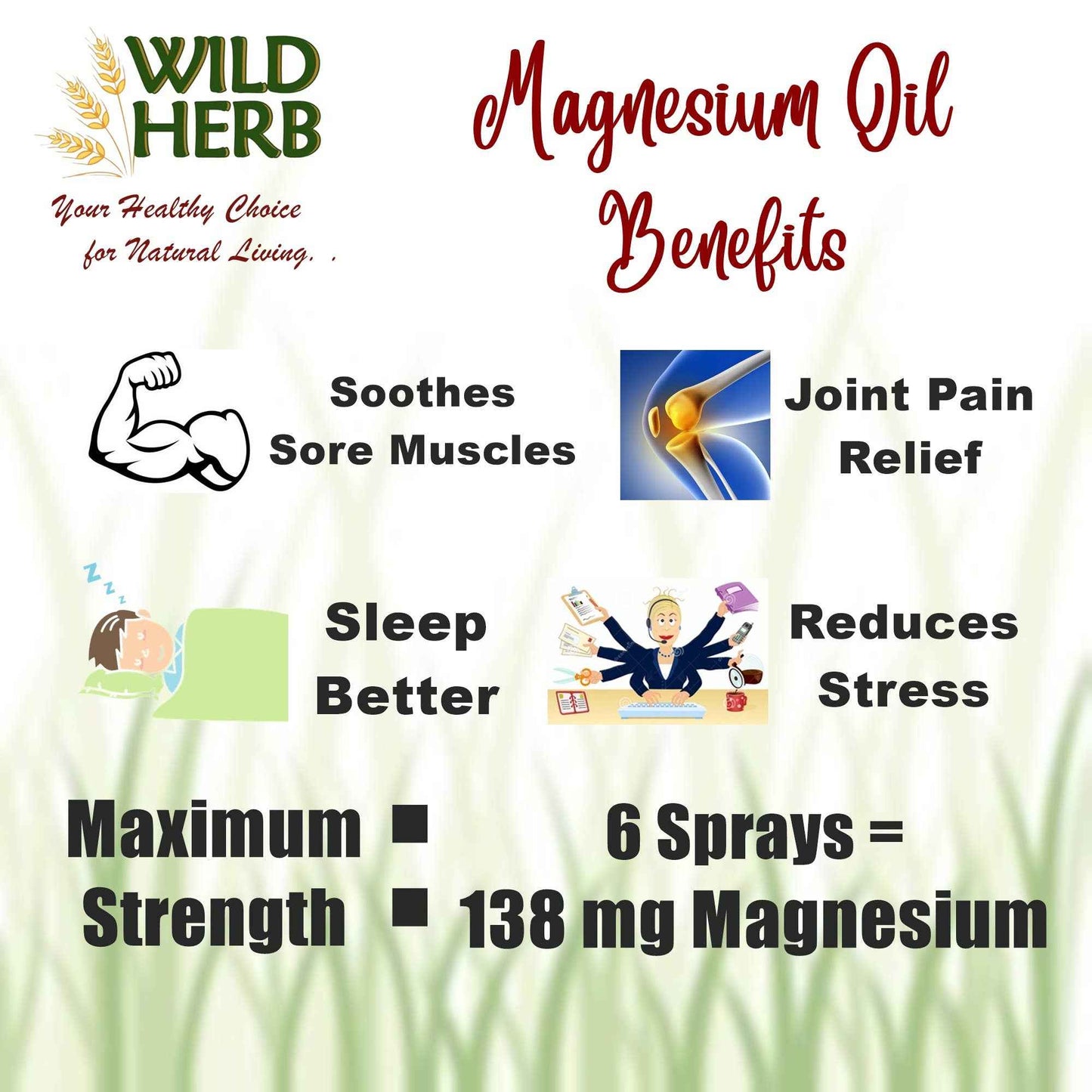 Wild Herb:Magnesium Oil Spray - Sweet Dreams