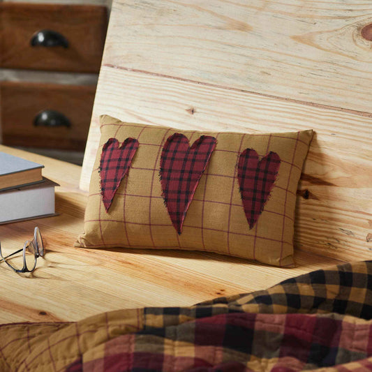 Connell Heart Pillow 9.5x14