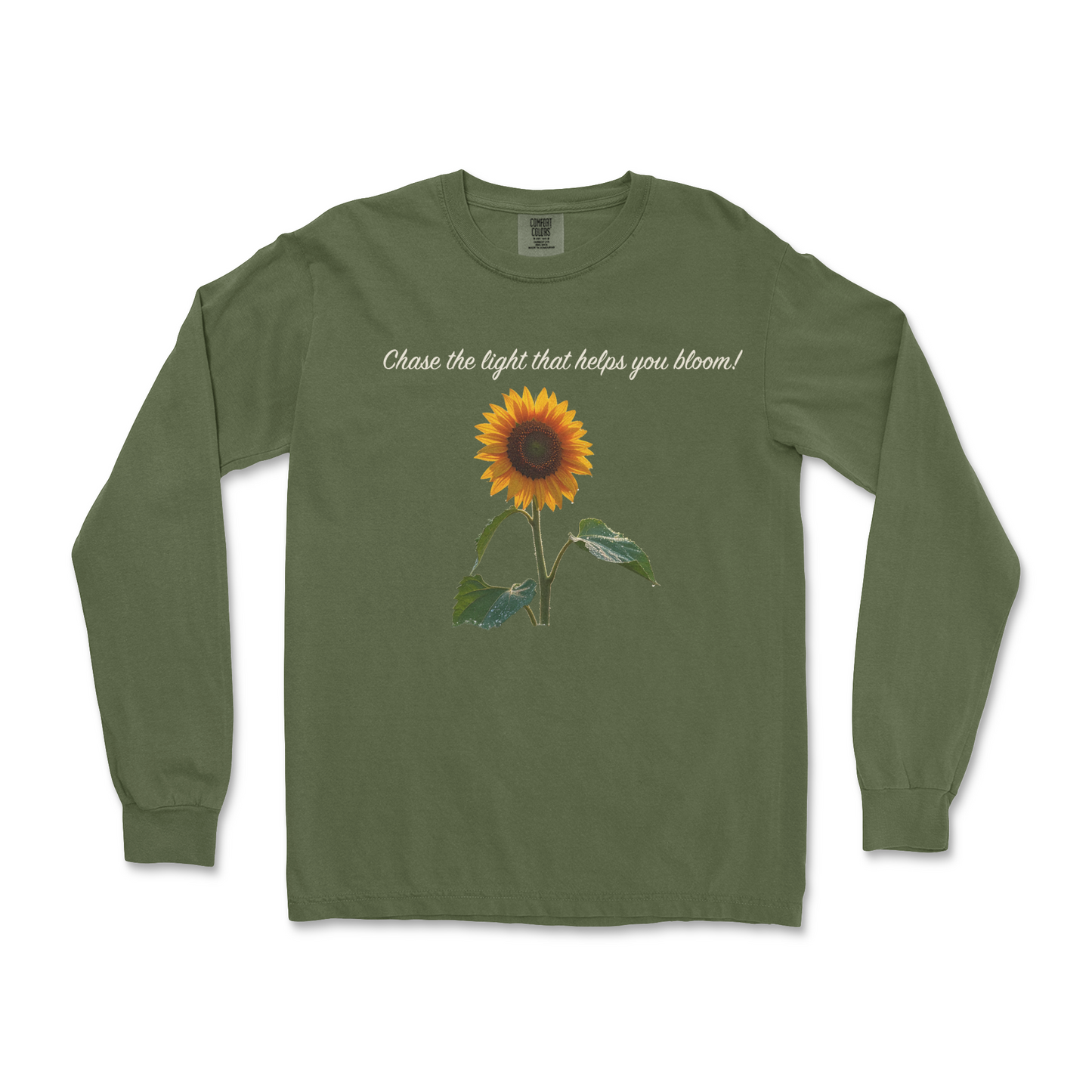 Chase the Light Sunflower Tee - Comfort Colors