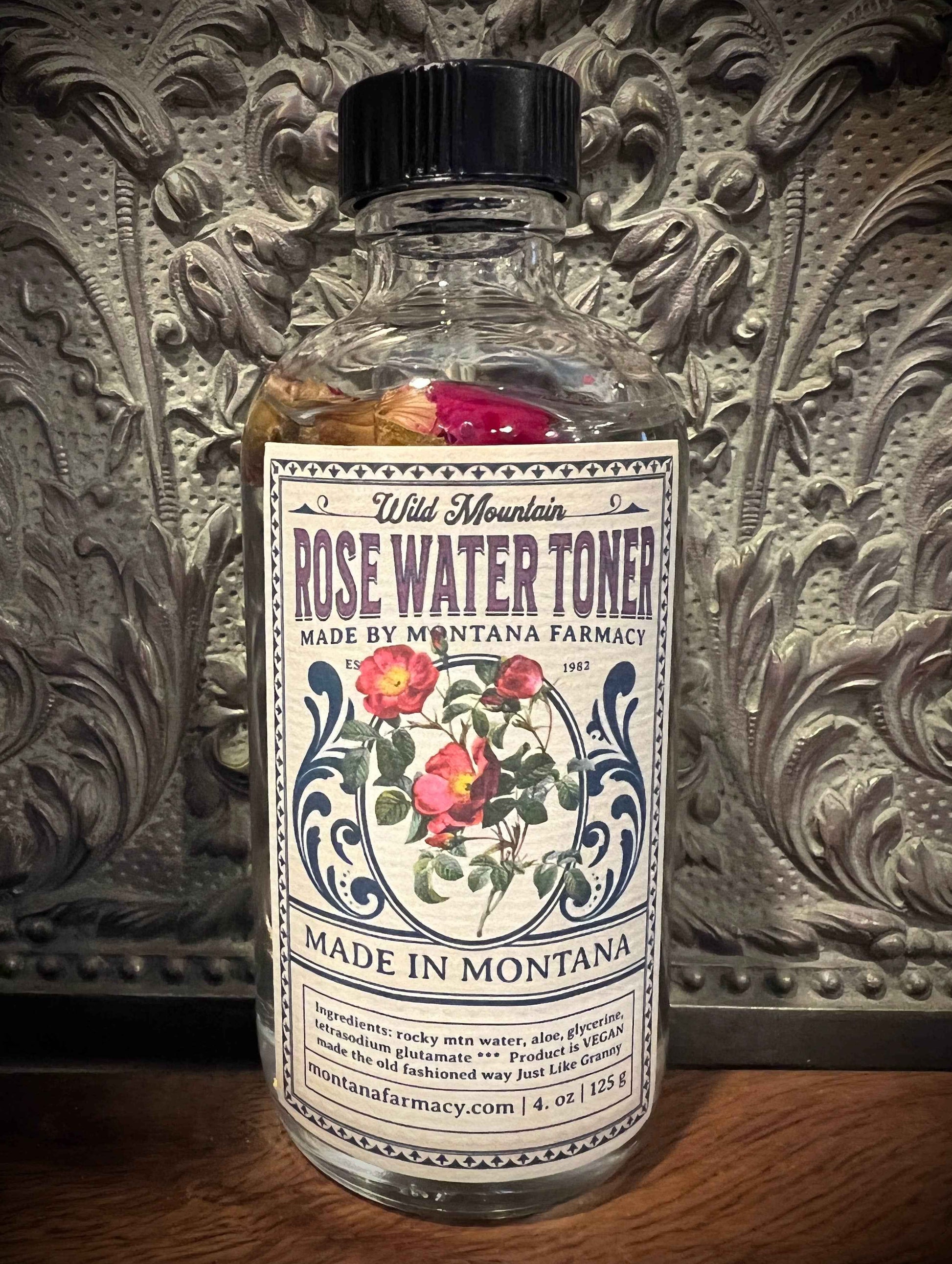 Montana Farmacy - Old Fashioned Mountain Rose Water Facial Toner