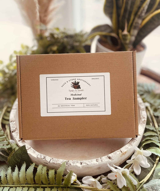 Sage & Stone Apothecary - Health & Wellness Tea Sampler