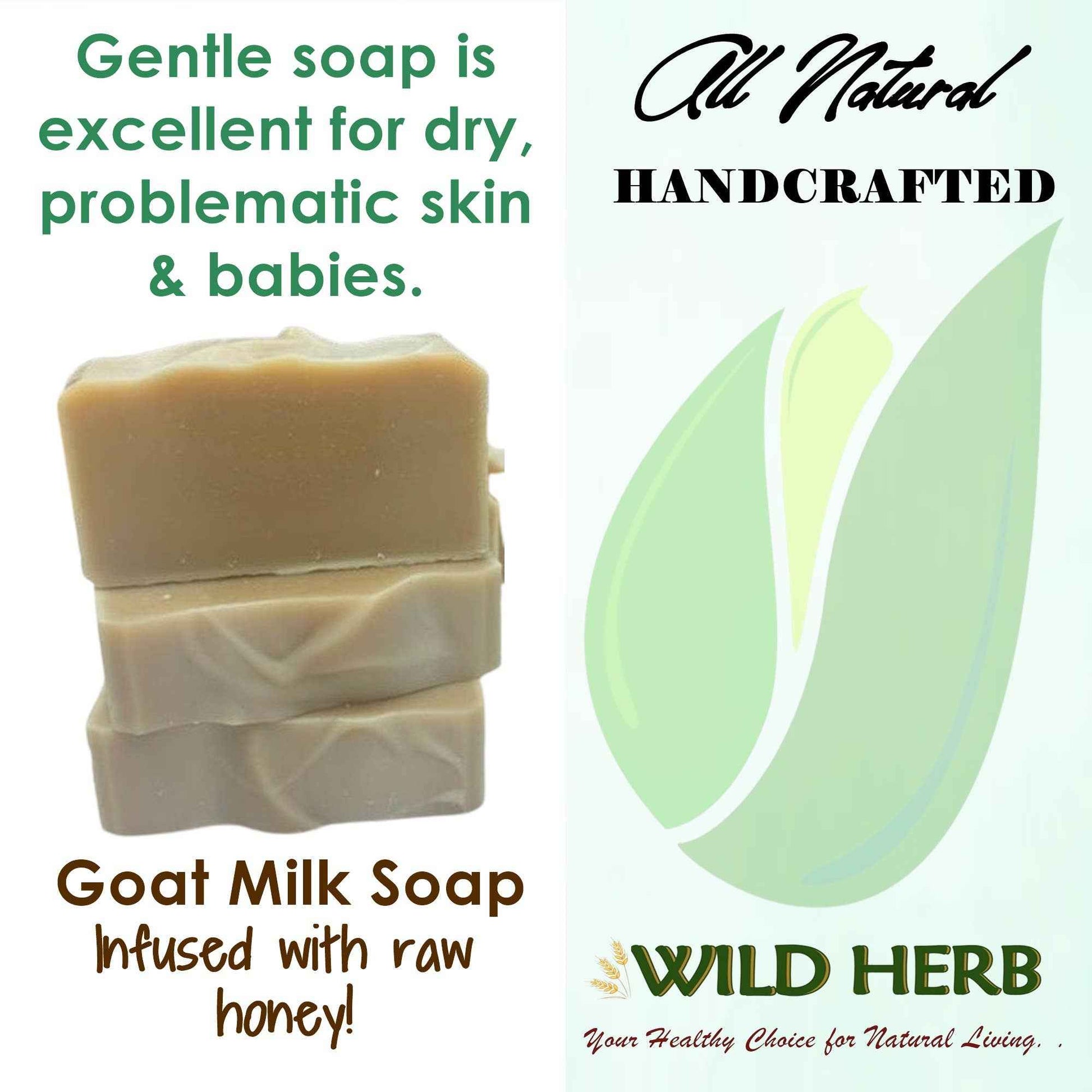 Goat Milk & Honey | Creamy Natural Soap Bar Nut Free Product
