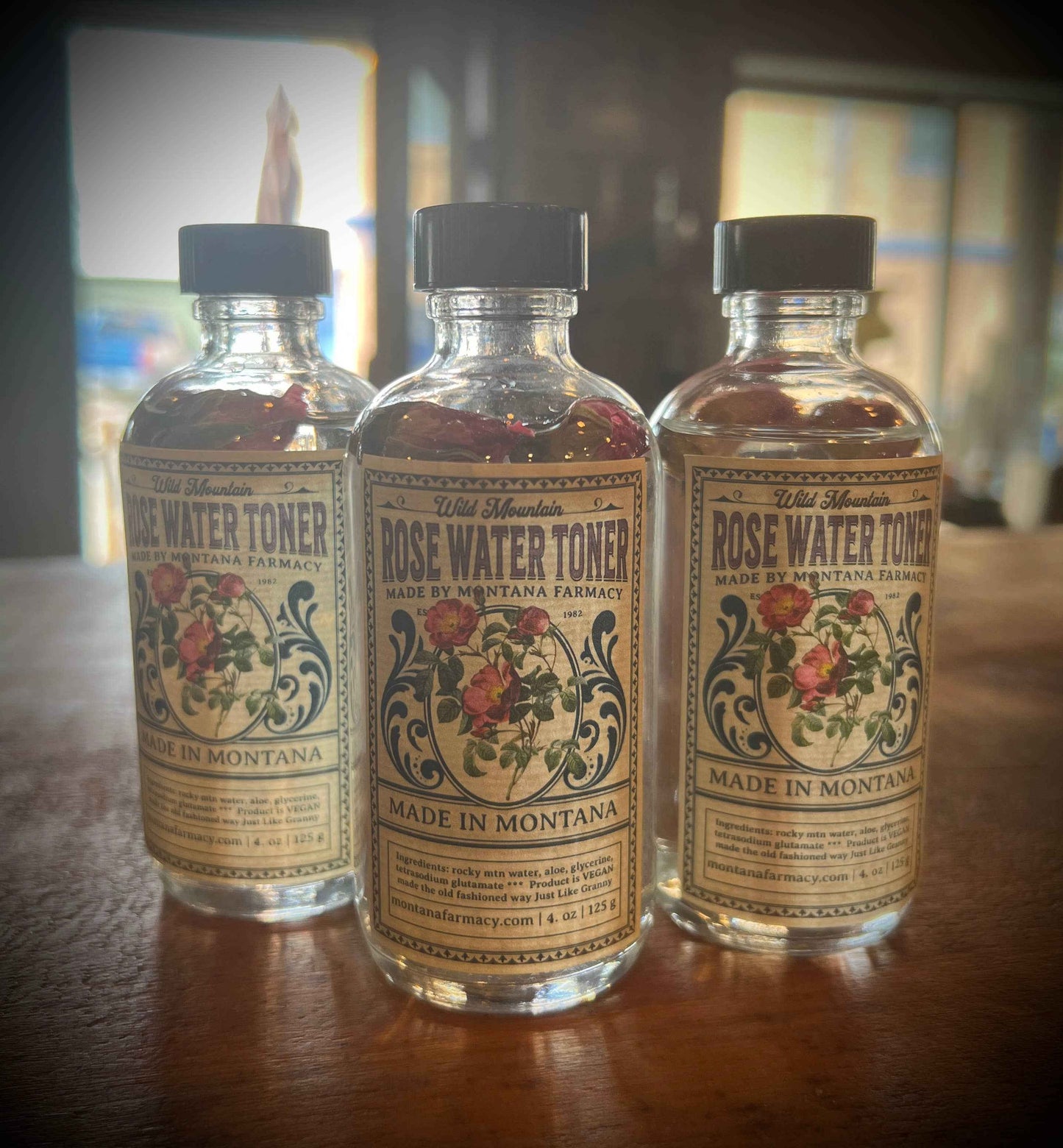 Montana Farmacy - Old Fashioned Mountain Rose Water Facial Toner