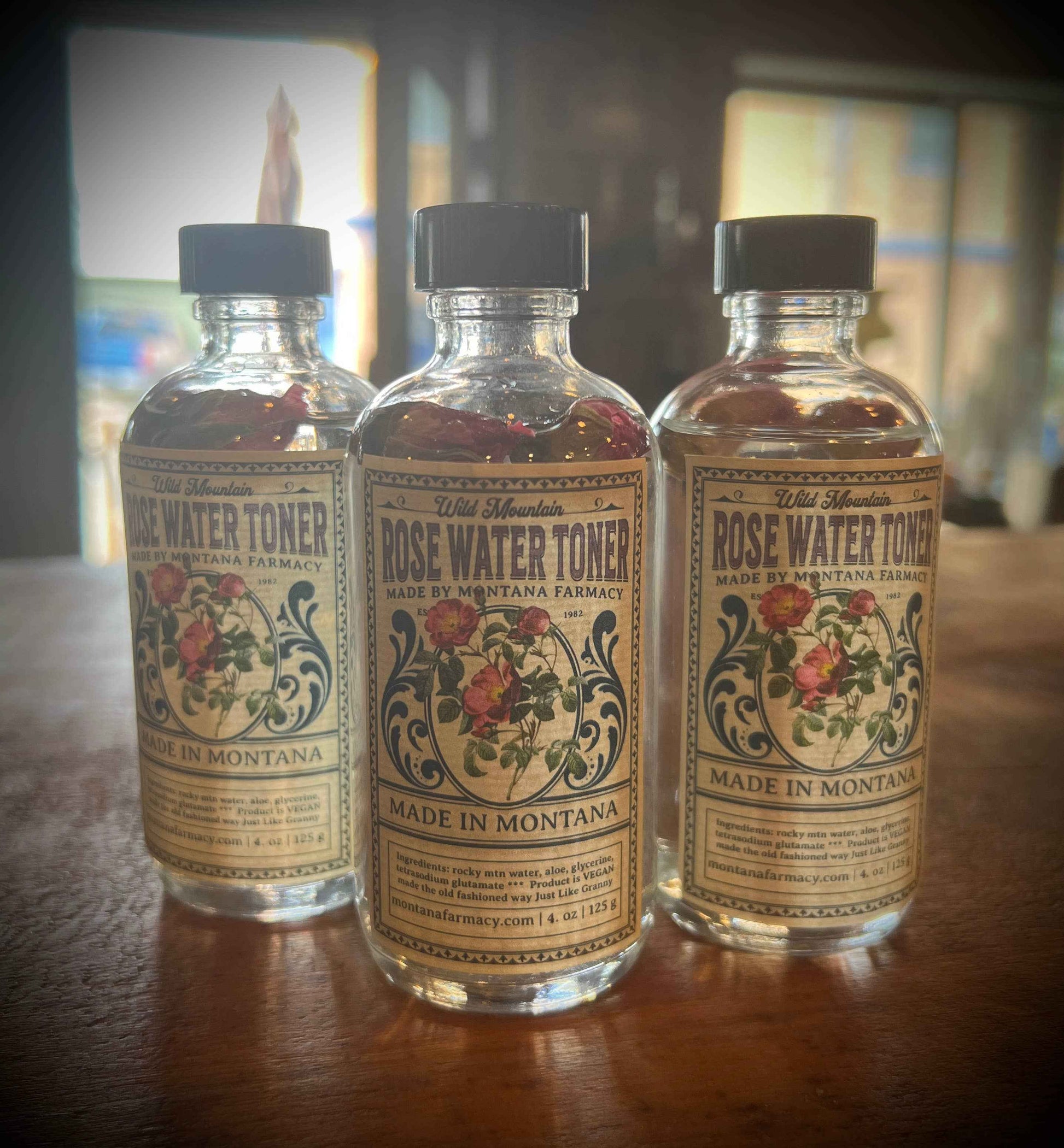Montana Farmacy - Old Fashioned Mountain Rose Water Facial Toner