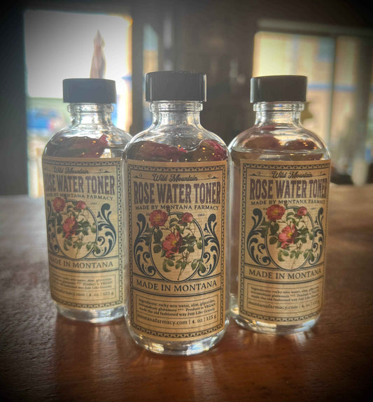Montana Farmacy - Old Fashioned Mountain Rose Water Facial Toner