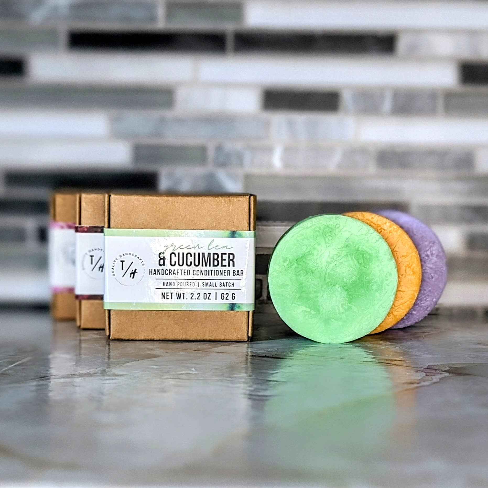 Toliver's Handmade - Solid Conditioner Bar - 1.8 oz - Wholesale or White Label: All Natural Italian Bergamot Neroli / Labeled