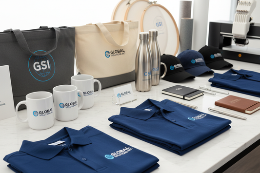 Corporate Branded Merchandise Display
