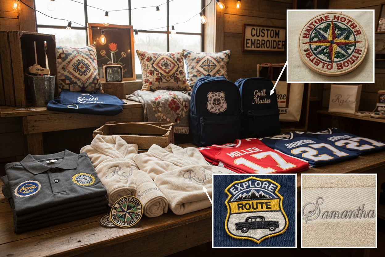 Custom Embroidered Products Collection