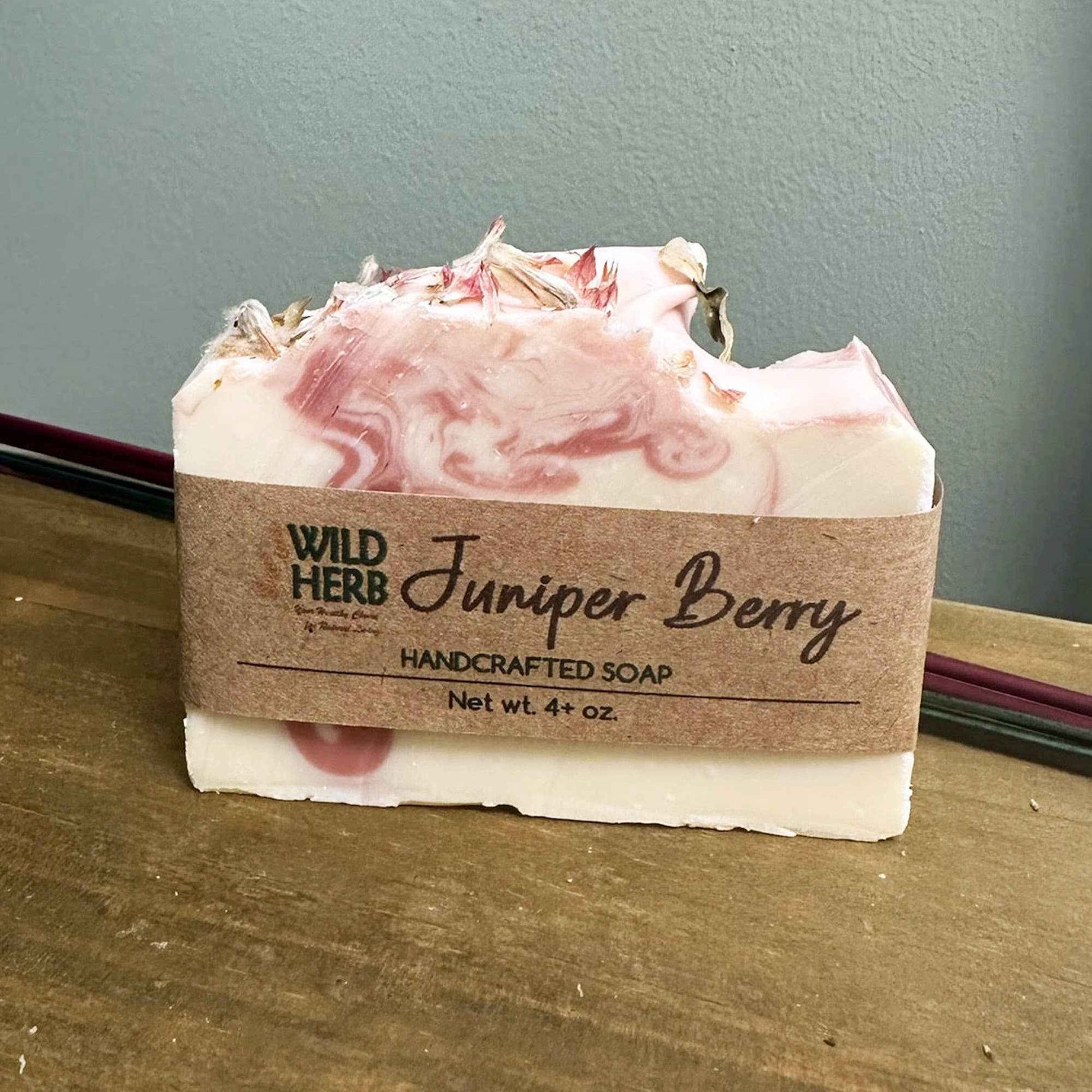 Wild Herb:Lavender Rosemary, Juniper Tea Mango Butter Natural Soap Bar