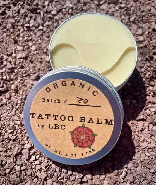 Lancaster Beard Company - Organic Tattoo Balm by LBC - Natural (Unscented): 0.5-ounce