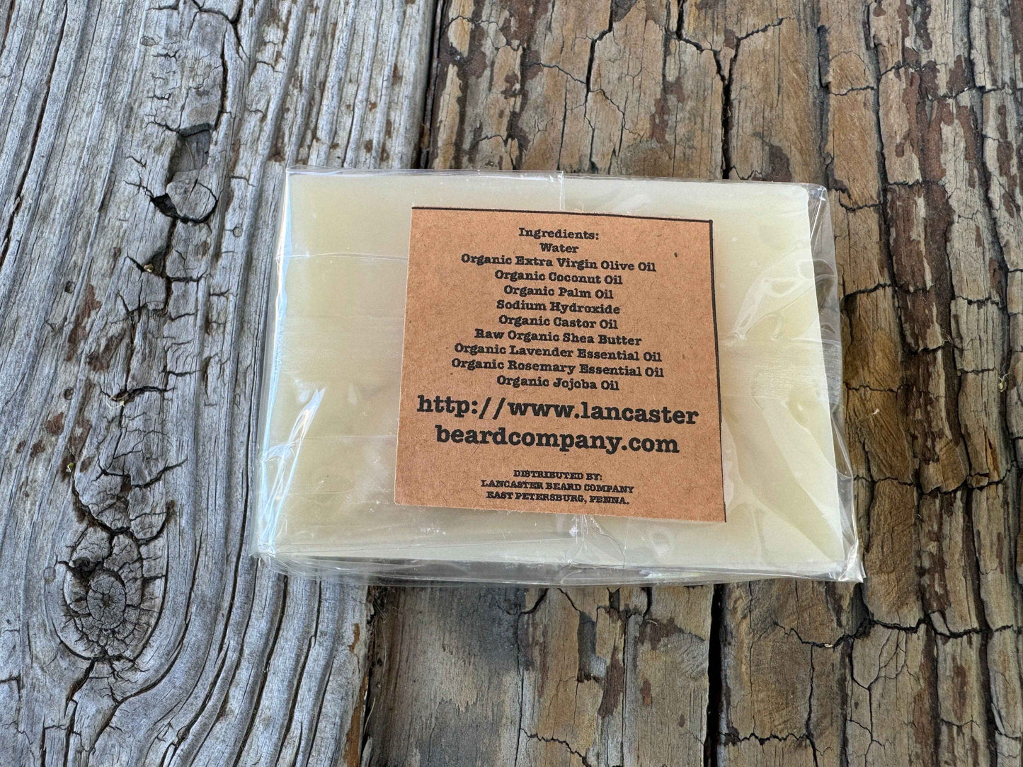Lancaster Beard Company - Lavender Rosemary Beard Soap/Shampoo/Face Wash/Shave Soap