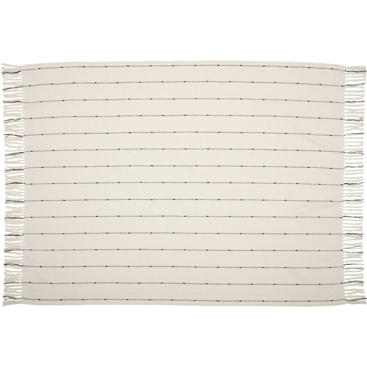 Farmcloth Stripe Throw 70Lx55W - 3 Feathers Design and Graphics & 3 Feathers Mercantile