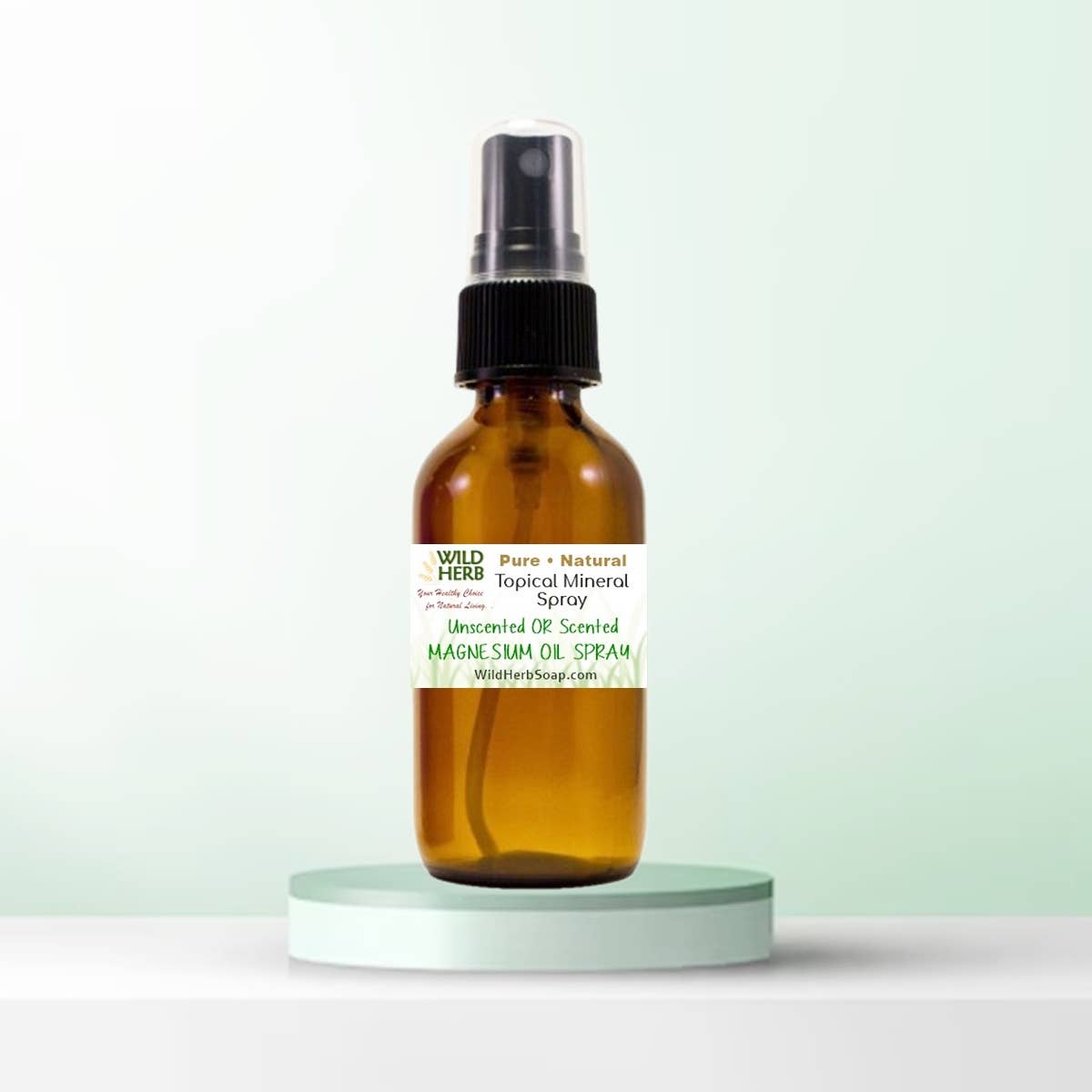 Wild Herb:Magnesium Oil Spray - Lavendar - 3 Feathers Design and Graphics & 3 Feathers Mercantile