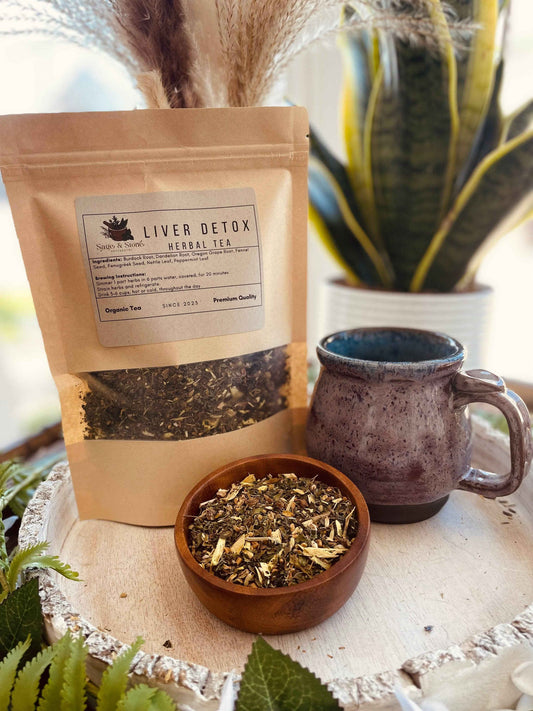 Sage & Stone Apothecary - Liver Detox Blend: 1.5oz