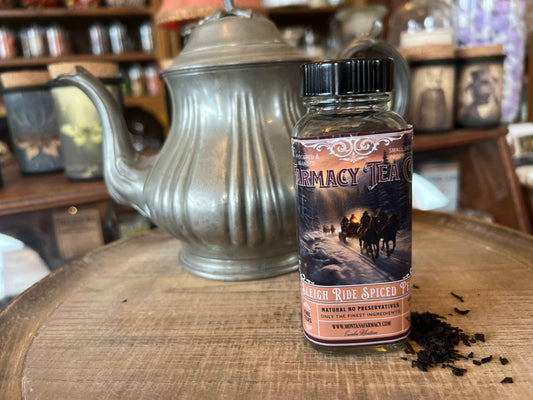 Montana Farmacy - Holiday Sleigh Ride in snow Spiced Pear Winter Warming Tea
