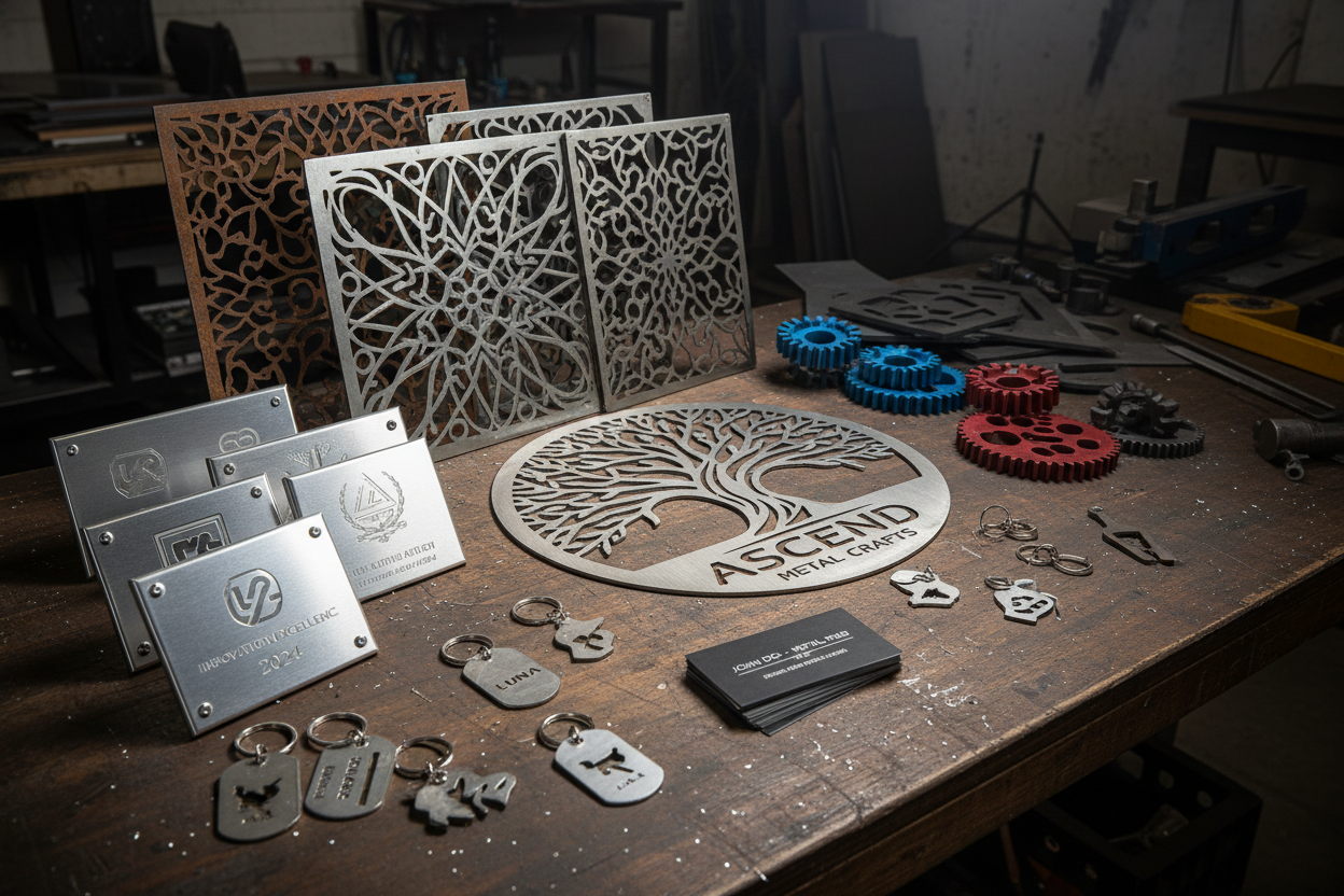 Laser-Cut Metal Products